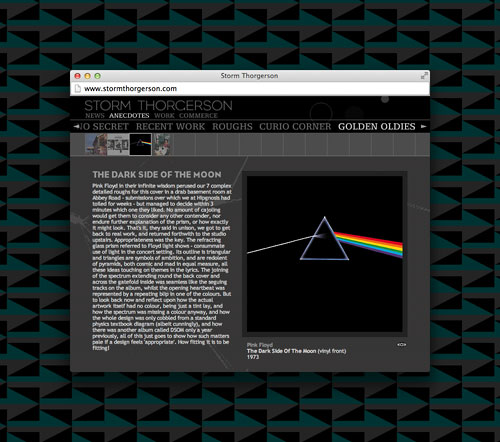 Storm Thorgerson website